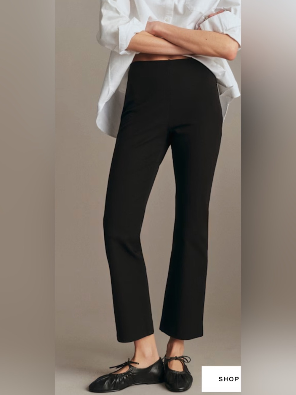 Sézane Ciera pants in black